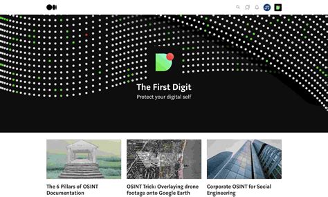 digits homepage.